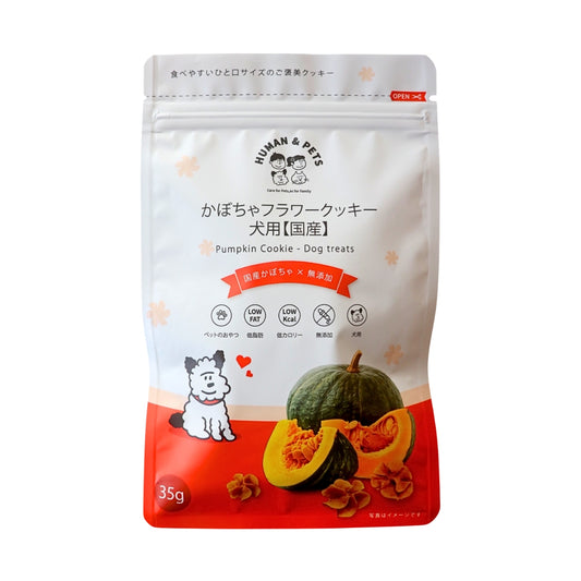 かぼちゃフラワークッキー 35g 犬用【国産】