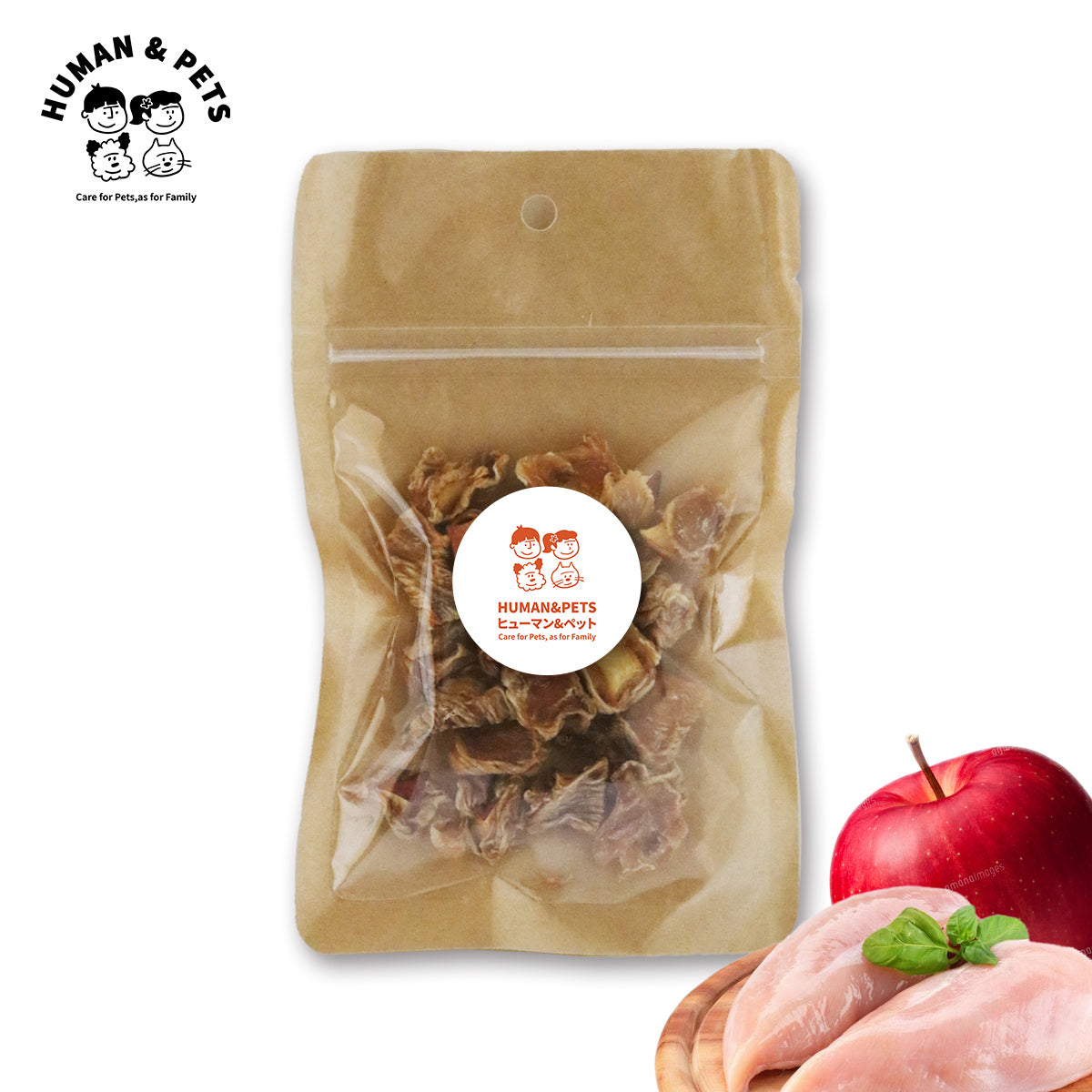 リンゴ入りチキン巻き 犬用【国産】