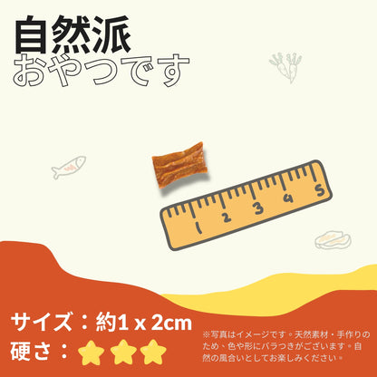 ミックスジャーキー［チキン・サーモン・にんじん入り］大容量【国産】