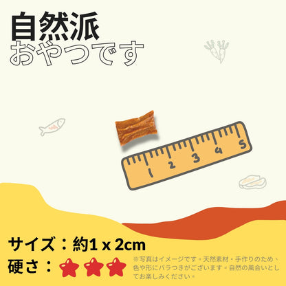 ミックスジャーキー［チキン・サーモン・にんじん入り］3袋入り【国産】